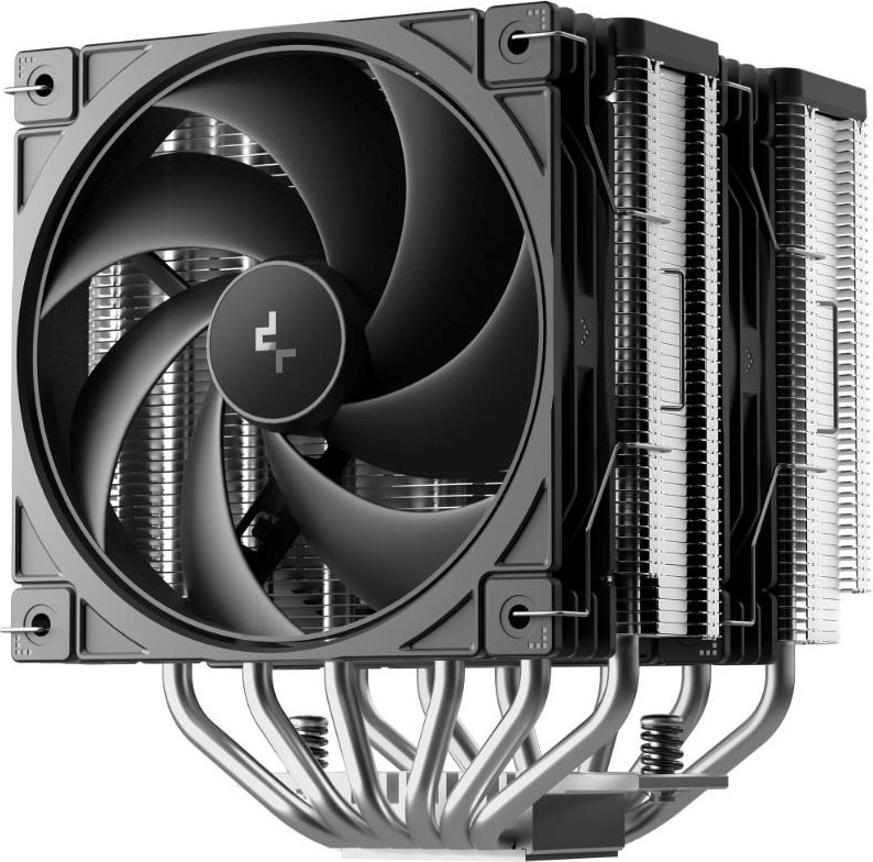 DEEPCOOL CPU Chladič AG620 G2, 2x120mm, LGA1851, AM5, černá