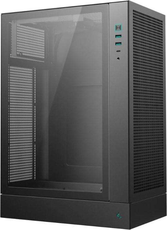 DEEPCOOL Case CH170 PLUS, ATX, Průhledná bočnice, černá