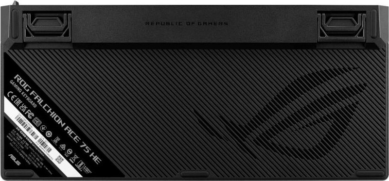 ASUS klávesnice ROG Falchion ACE 75 HE, Mechanická, USB-C, US, černá