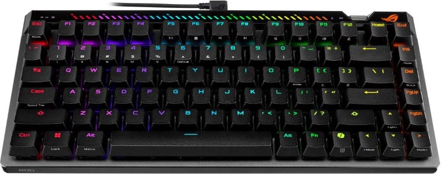 ASUS klávesnice ROG Falchion ACE 75 HE, Mechanická, USB-C, US, černá