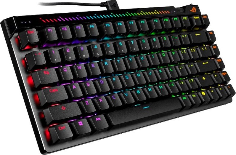ASUS klávesnice ROG Falchion ACE 75 HE, Mechanická, USB-C, US, černá