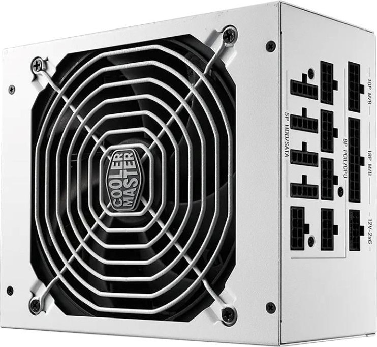 CoolerMaster Cooler Master zdroj 1050W MWE Gold, 140mm, Plně modulární, 80+ Gold, ATX 3.1, bílá