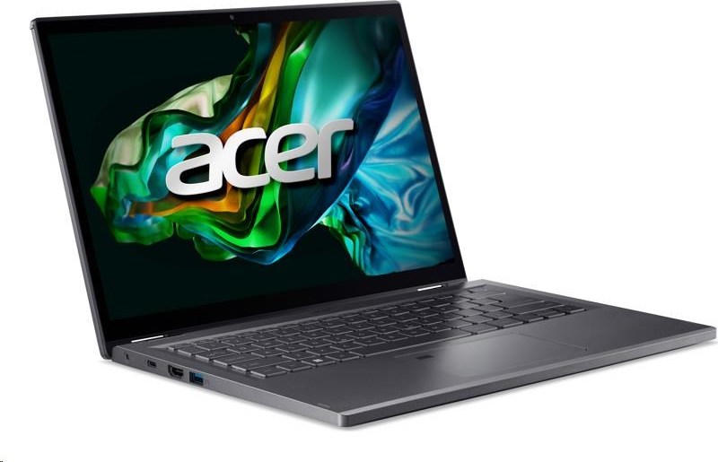 ACER NTB Aspire Spin 14 (ASP14-52MTN-74W7),Core Ultra 7 155U,14"WUXGA,16GB,512GB SSD,Intel Graphics,W11H,Gray