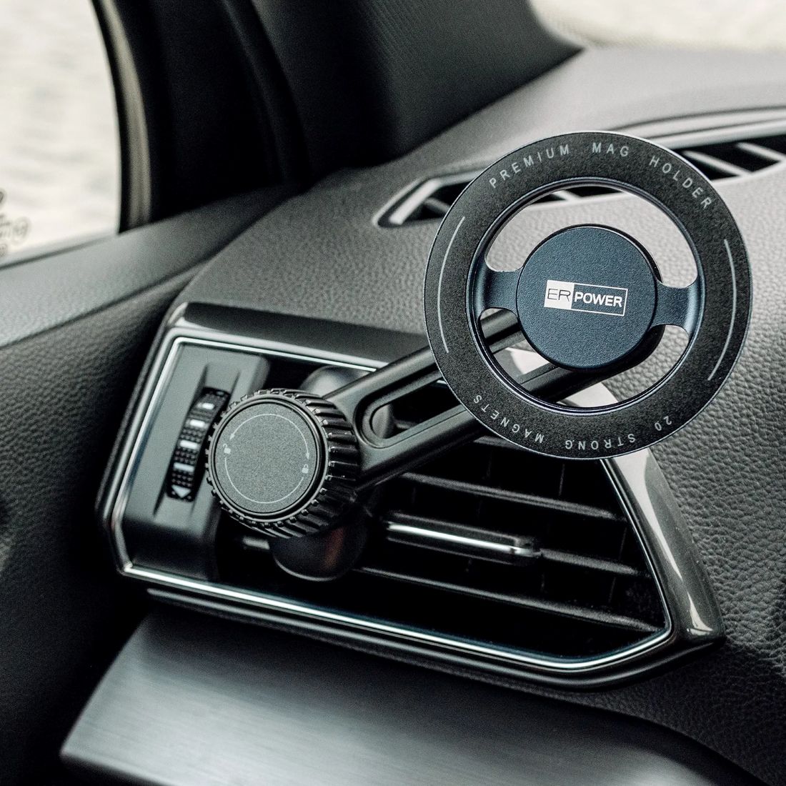 ER Magnetic Vent Mount Car Holder with Arm