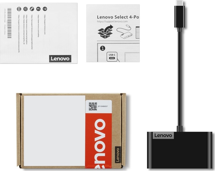 Lenovo Select 4-Port USB-C Hub