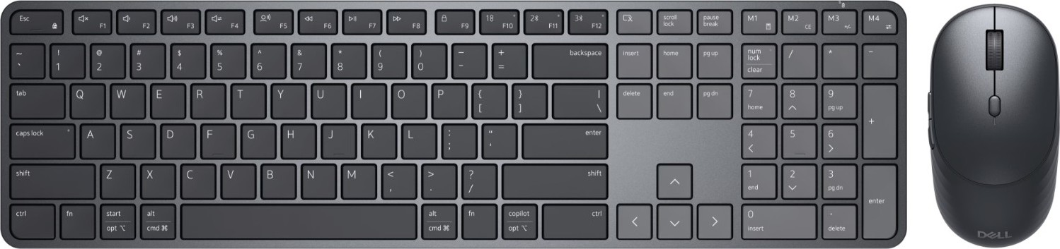 Dell set klávesnice + myš, KM726, CZ/SK
