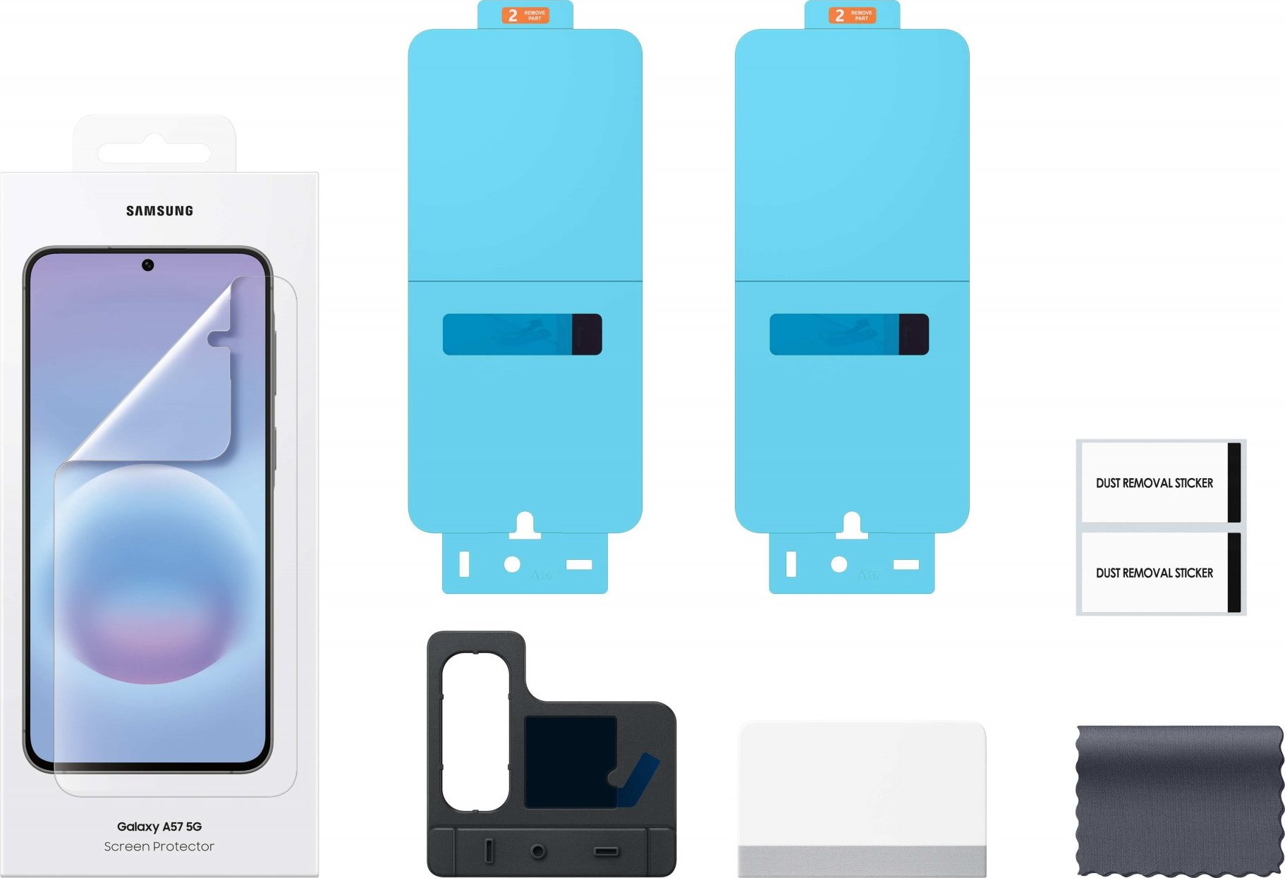 Samsung Ochranná fólie A57 Transparency