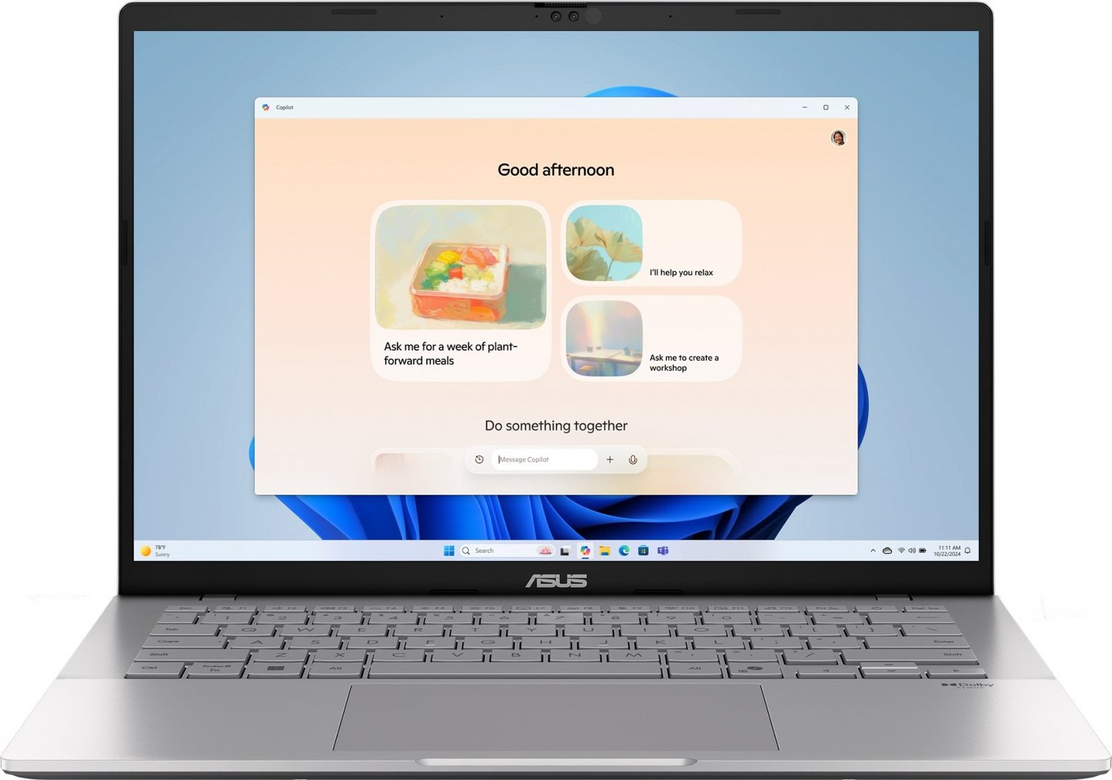 ASUS S3407AA 14.0/Intel Core U7/32GB/1TB/SILV/W11P