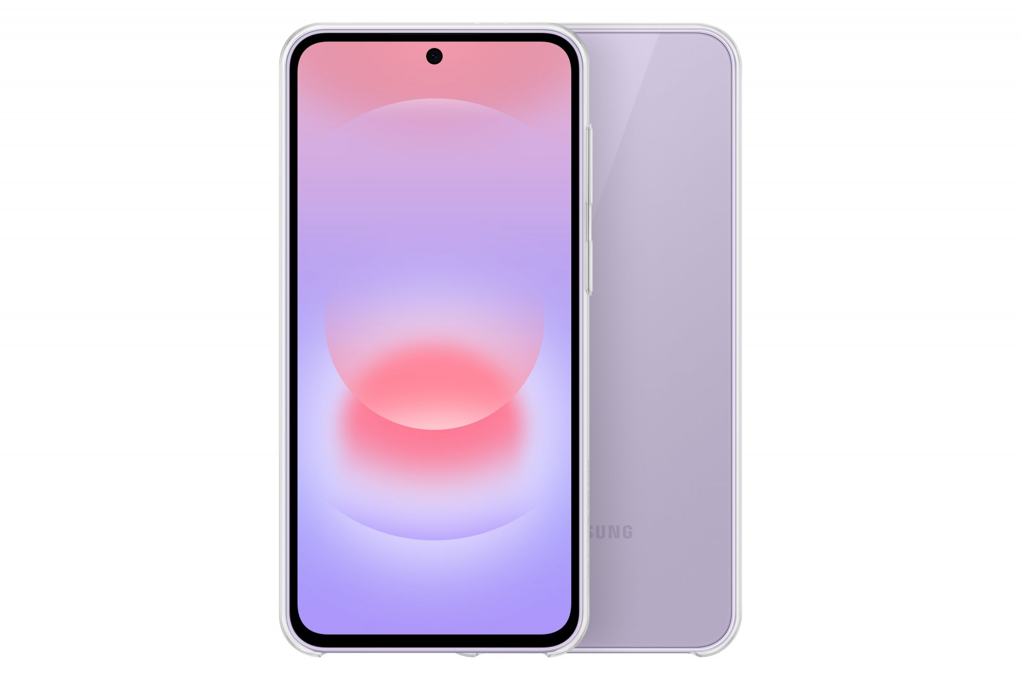 Samsung Průhledný Zadní kryt A37 Transparent