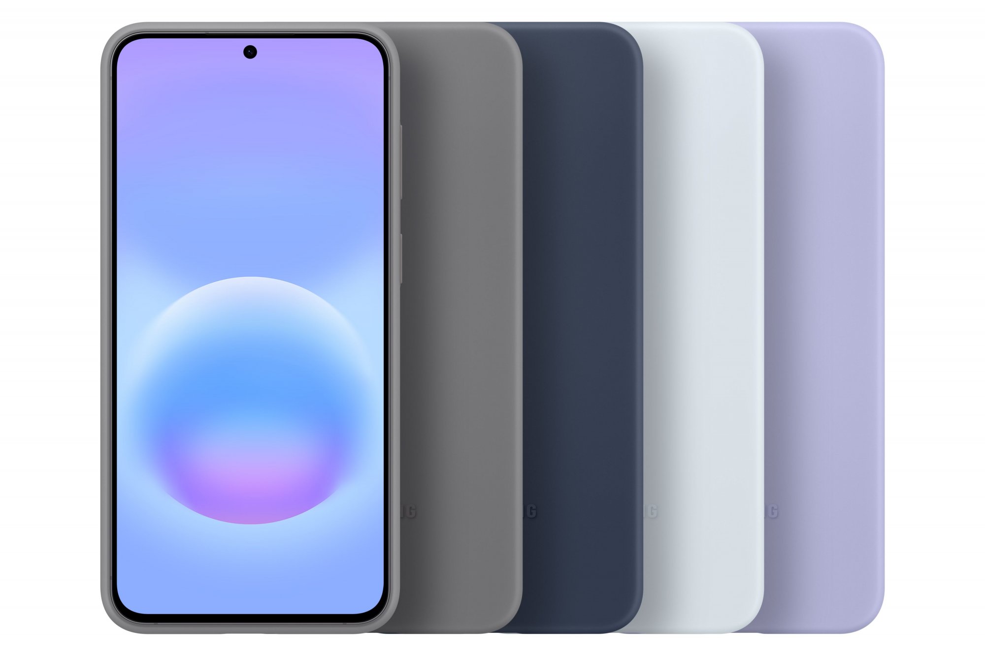 Samsung Silikonový zadní kryt A57 Dark Blue