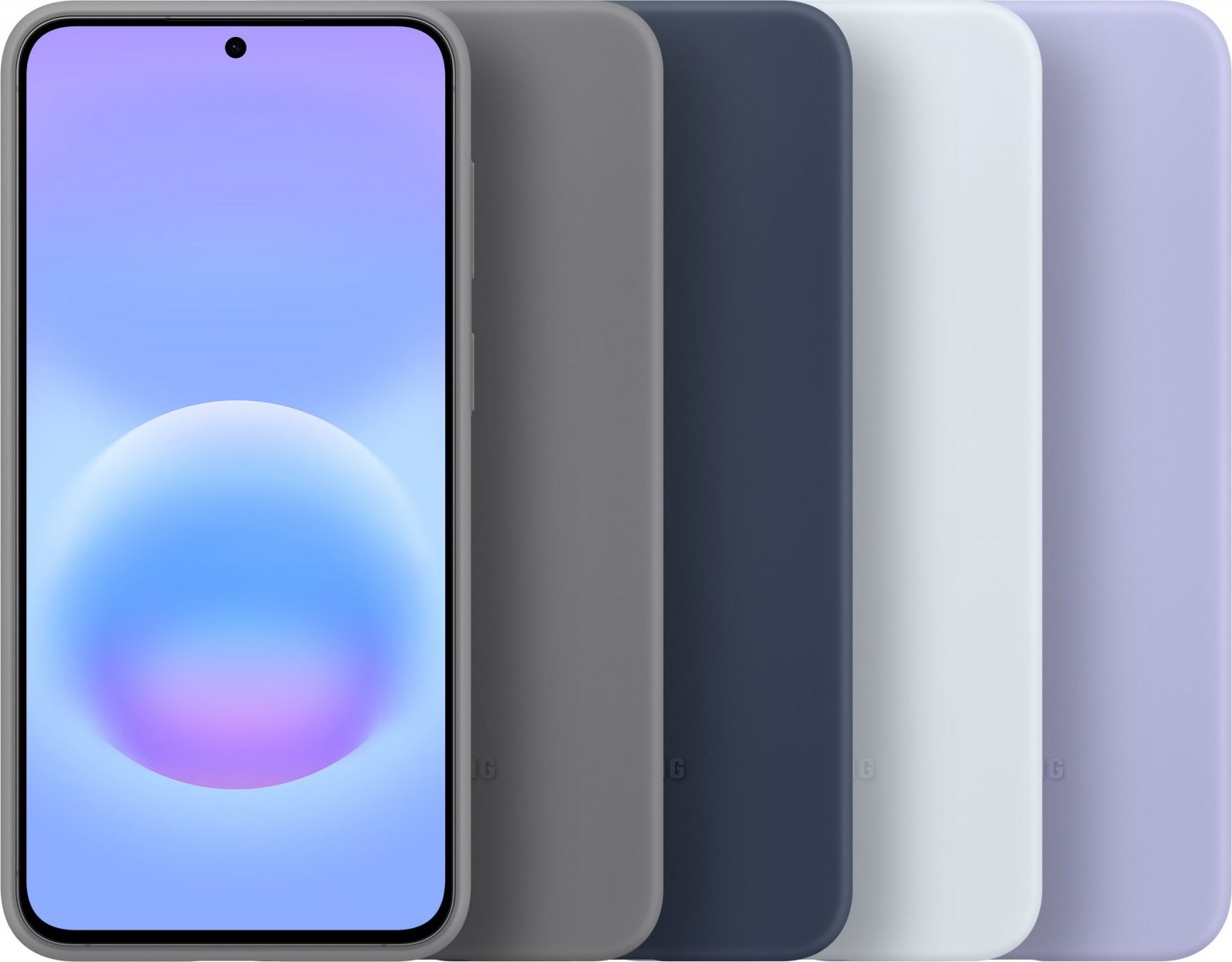 Samsung Silikonový zadní kryt A57 Light Blue