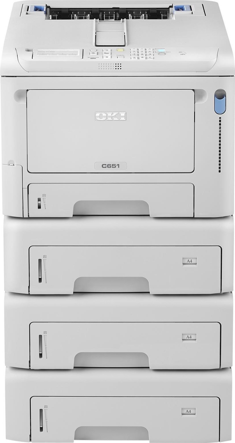 Oki C651dn A4 35/35 ppm 1200x1200 dpi, PCL, USB, LAN, Duplex, 1GB RAM
