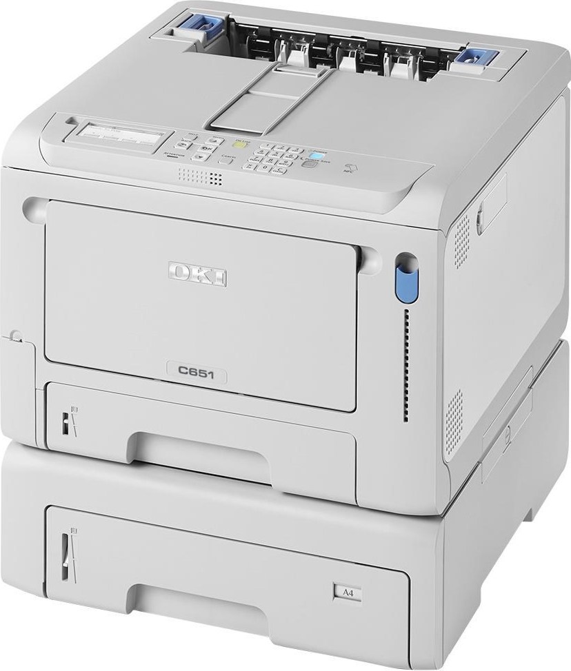 Oki C651dn A4 35/35 ppm 1200x1200 dpi, PCL, USB, LAN, Duplex, 1GB RAM