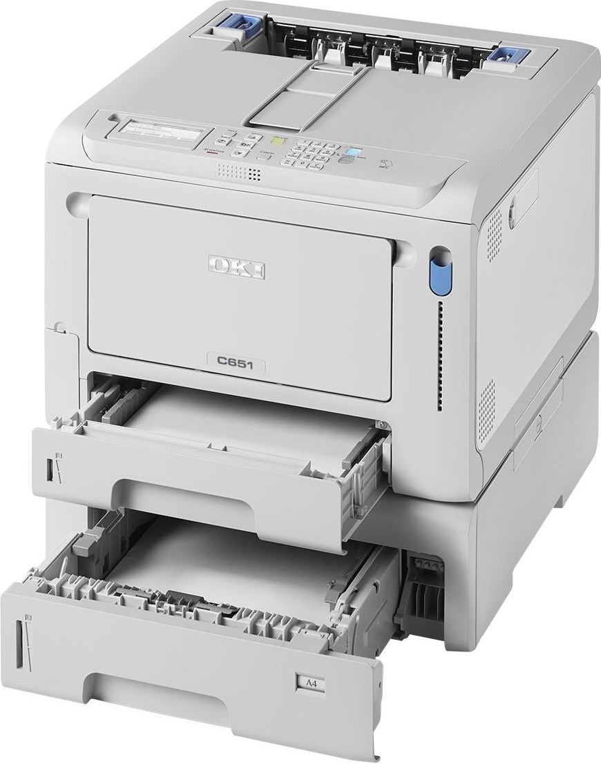 Oki C651dn A4 35/35 ppm 1200x1200 dpi, PCL, USB, LAN, Duplex, 1GB RAM