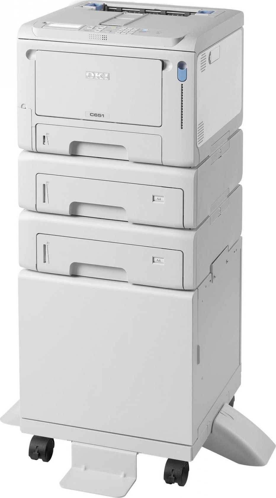 Oki C651dn A4 35/35 ppm 1200x1200 dpi, PCL, USB, LAN, Duplex, 1GB RAM