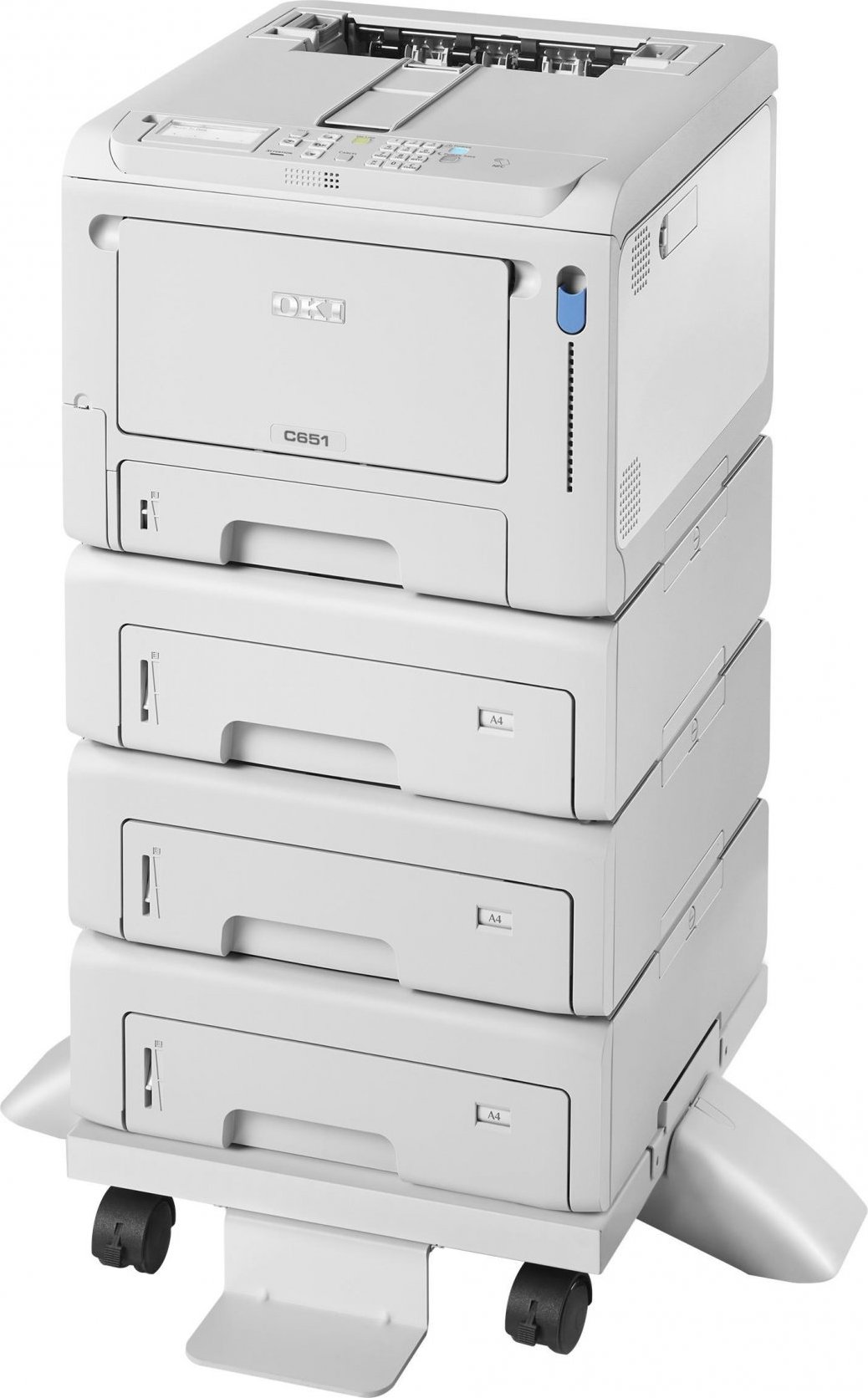 Oki C651dn A4 35/35 ppm 1200x1200 dpi, PCL, USB, LAN, Duplex, 1GB RAM