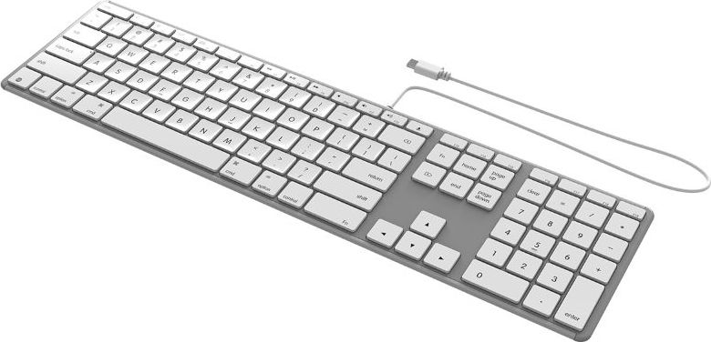 ZAGG Wired USB-C Keyboard Apple Silver UK