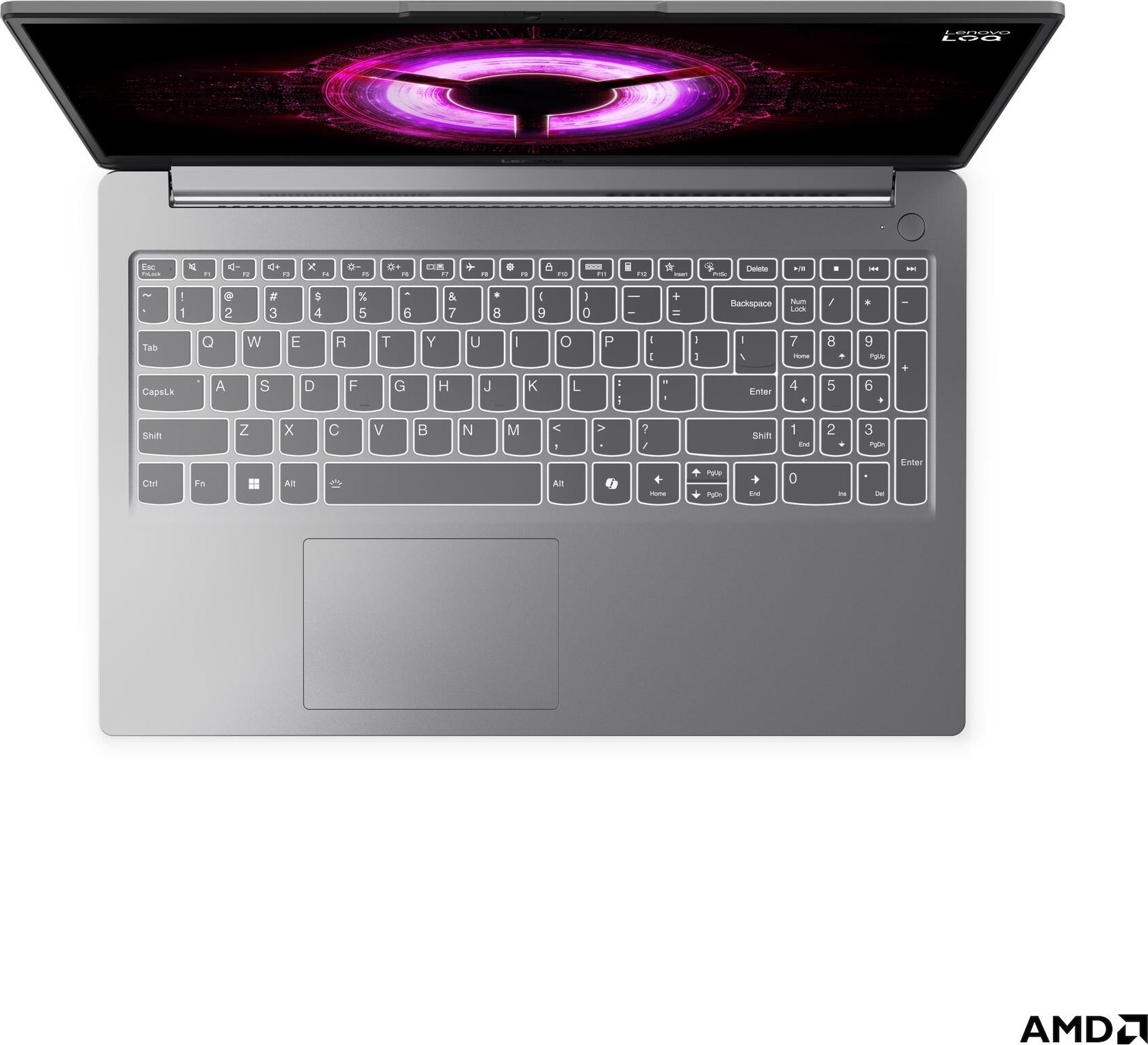Lenovo LOQ/15ARP10E/R5-150/15,6"/FHD/16GB/512GB/RTX 3050/DOS/Gray/2R