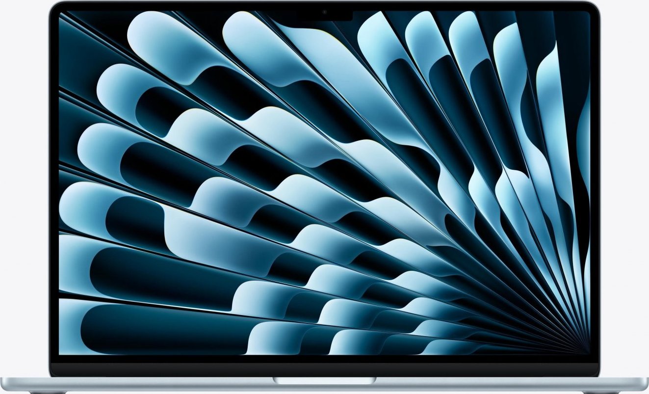 Apple MacBook Air 15'' M5 chip with 10-core CPU and 10-core GPU, 24GB, 1TB SSD - Sky Blue