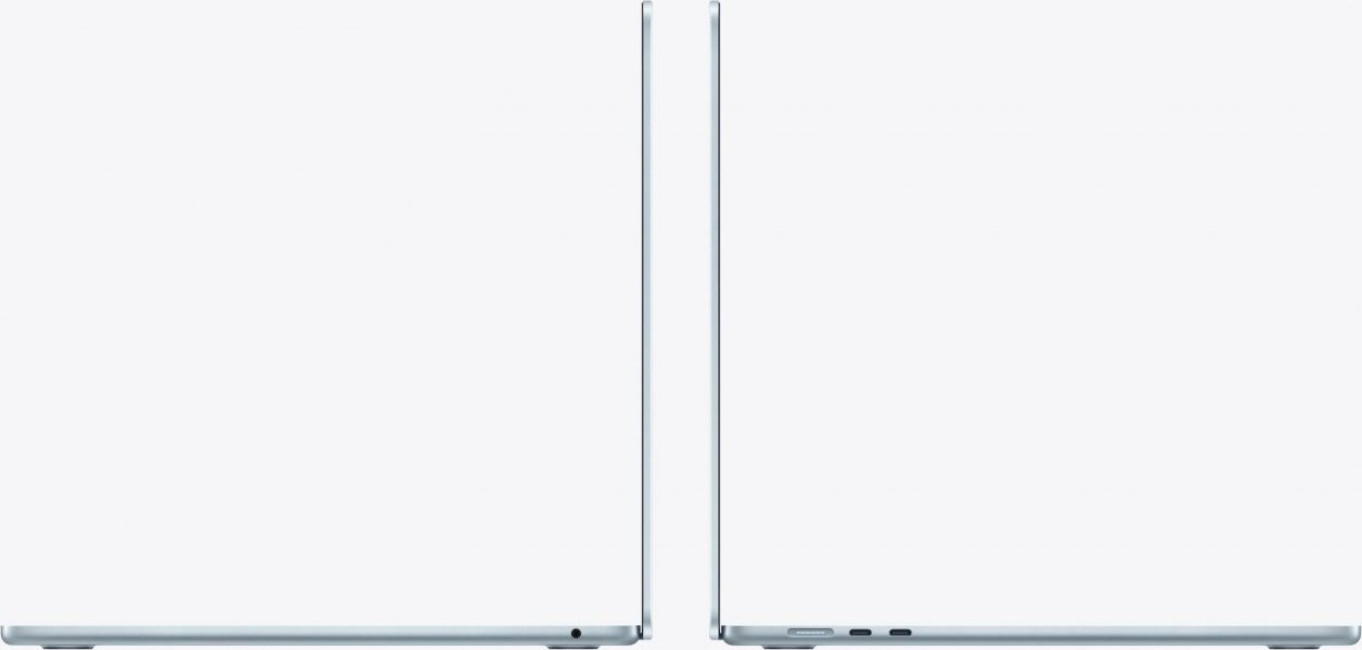 Apple MacBook Air 15'' M5 chip with 10-core CPU and 10-core GPU, 24GB, 1TB SSD - Sky Blue