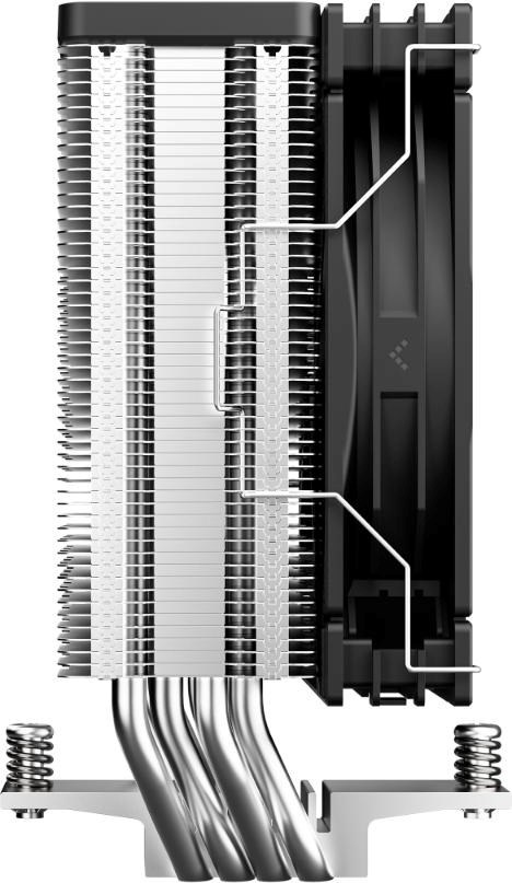 DEEPCOOL CPU Chladič AG400 G2, 1x120mm, LGA1851, AM5, černá