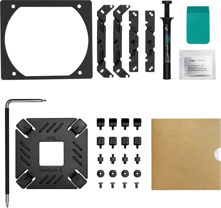 DEEPCOOL CPU Chladič ASSASSIN VC ELITE, 1x120mm, 1x140mm, LGA1851, AM5, černá