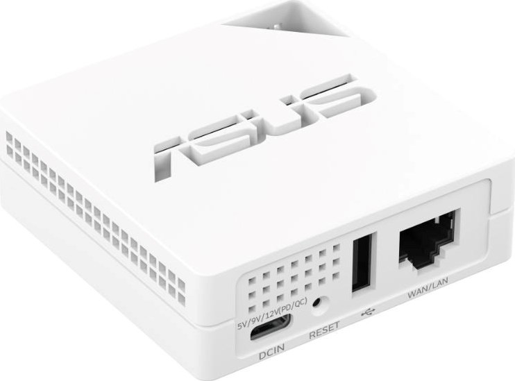 ASUS Mini Router RT-AX50 GO, WiFi 6 Router, 1xWAN/LAN, 1xUSB-C, 1xUSB-A