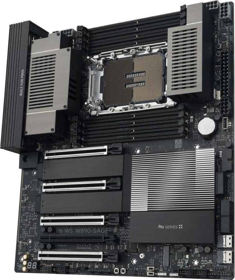 ASUS MB PRO WS W890-SAGE, Intel W890, 8xDDR5, 2xUSB-C, CEB