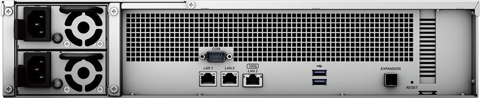 Synology RS2423RP+II RackStation (4C/Ryzen V1780B/3,35-3,6GHz/8GBRAM/12xSATA/2xUSB3.2/1xminiSAS/2xGbE/1x10GbE/1xPCIe/RP)