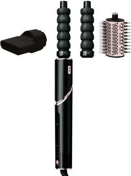 NoName Shark HD426EU FlexStyle - Černá, 3v1 multifunkční styler a vysoušeč, 3 nástavce, 180° otočný