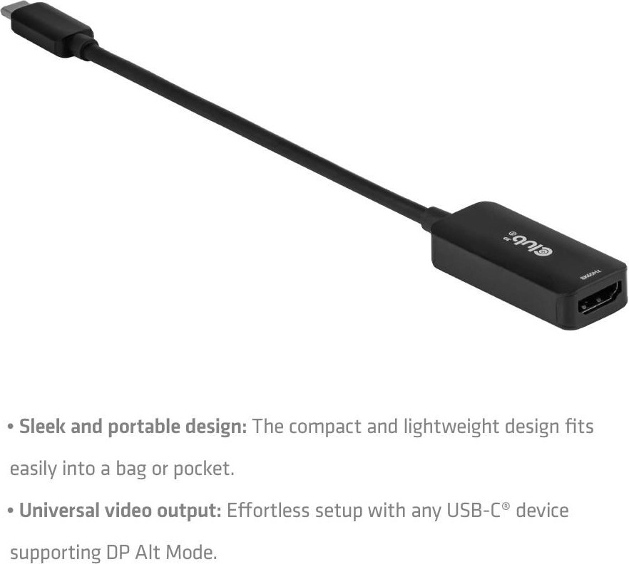 Club 3D Club3D Adaptér USB-C na HDMI 2.1, 8K60Hz