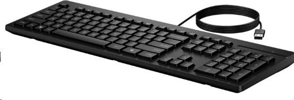 HP Inc. HP 125 Wired Keyboard - Česká