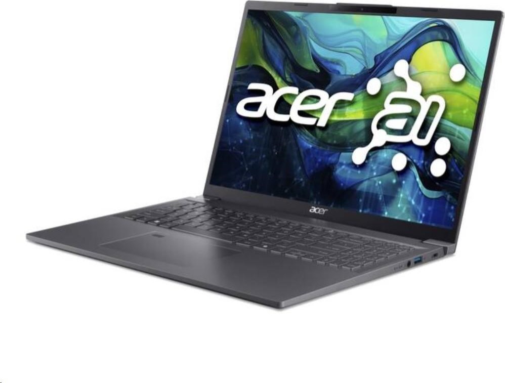 ACER NTB Aspire 16 (A16-71M-56X9),Ultra 5 125H,16" 1920x1200,16GB,512GB SSD,Arc,Linux,Steel Gray
