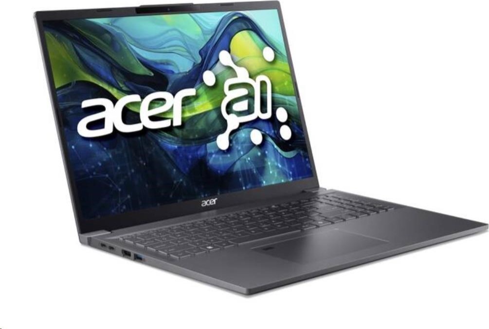 ACER NTB Aspire 16 (A16-71M-56X9),Ultra 5 125H,16" 1920x1200,16GB,512GB SSD,Arc,Linux,Steel Gray