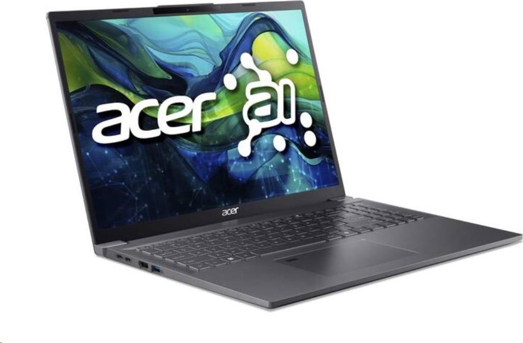 ACER NTB Aspire 16 (A16-71M-54XS),Ultra 5 125H,16" 1920x1200,16GB,1TB SSD,Arc,W11 Home,Steel Gray