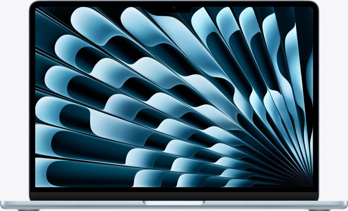 Apple MacBook Air 13'' M5 chip with 10-core CPU and 8-core GPU, 16GB, 512GB SSD - Sky Blue
