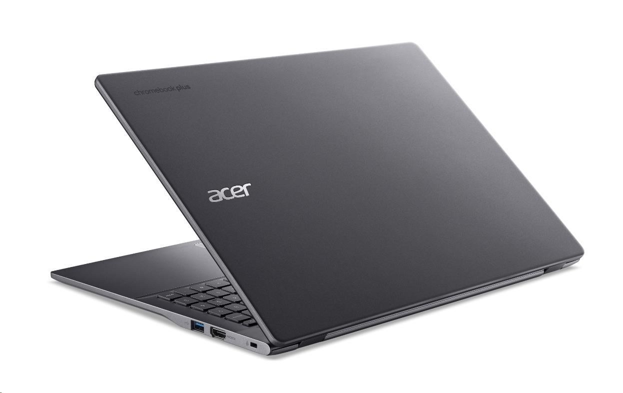 ACER NTB Chromebook Plus 516 (CB516-1HT-38ND),Core 3 100U,16"WUXGA,8GB,256GB SSD,Intel,Chrome OS,Gray