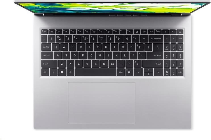 ACER NTB Aspire Go 16 (AG16-71P-75ZZ),Core 7 150U,16" WUXGA,32GB,1TB SSD,Intel,W11 Home,Pure Silver
