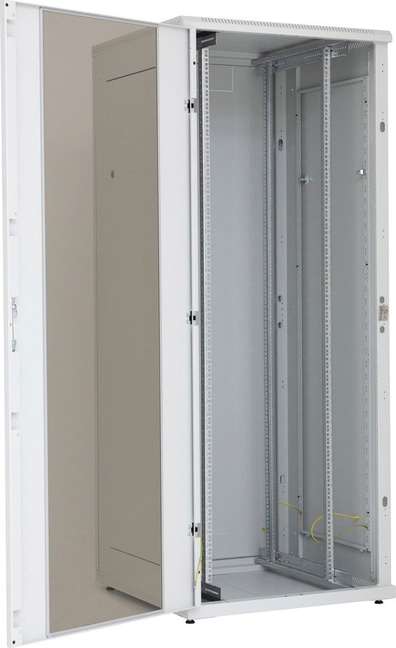 TRITON 19" rozvaděč stojanový RMA 42U 800x1000, 800kg, skleněné dveře, svařovaný, šedý