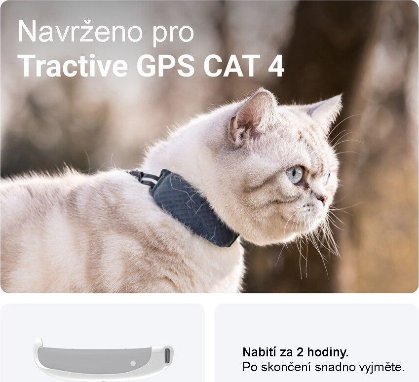 NoName Tractive GPS DOG 4 / CAT 4 - Nabíjecí kabel