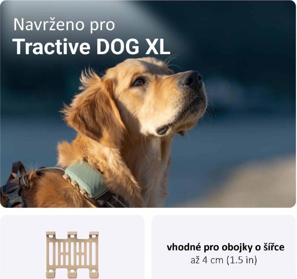 NoName Tractive DOG XL (TG4XL) - Náhradní gumová spona