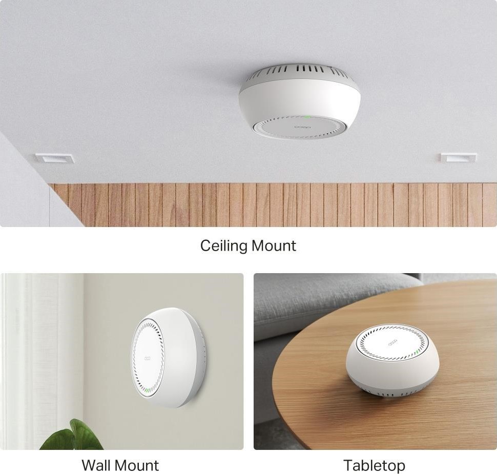 TP-Link Deco BE65-PoE(3-pack) WiFi7 Mesh (BE9300,2,4GHz/5GHz/6GHz,2x5GbELAN/WAN,1xPoE)