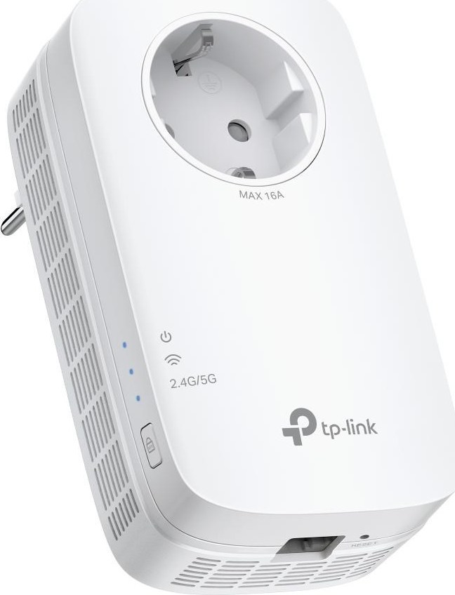 TP-Link RE660X EasyMesh/OneMesh WiFi6 Extender/Repeater (AX1800,2,4GHz/5GHz,1xGbELAN)