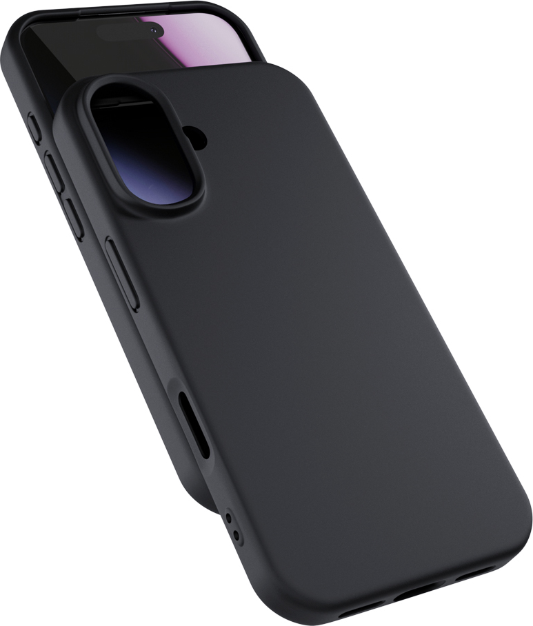 Epico Silicone TPU Mag+ Case iPhone 17 - černá