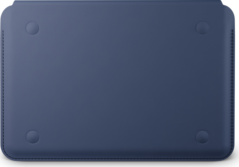 Epico Leather Sleeve MacBook Air 15" - tmavě modrá