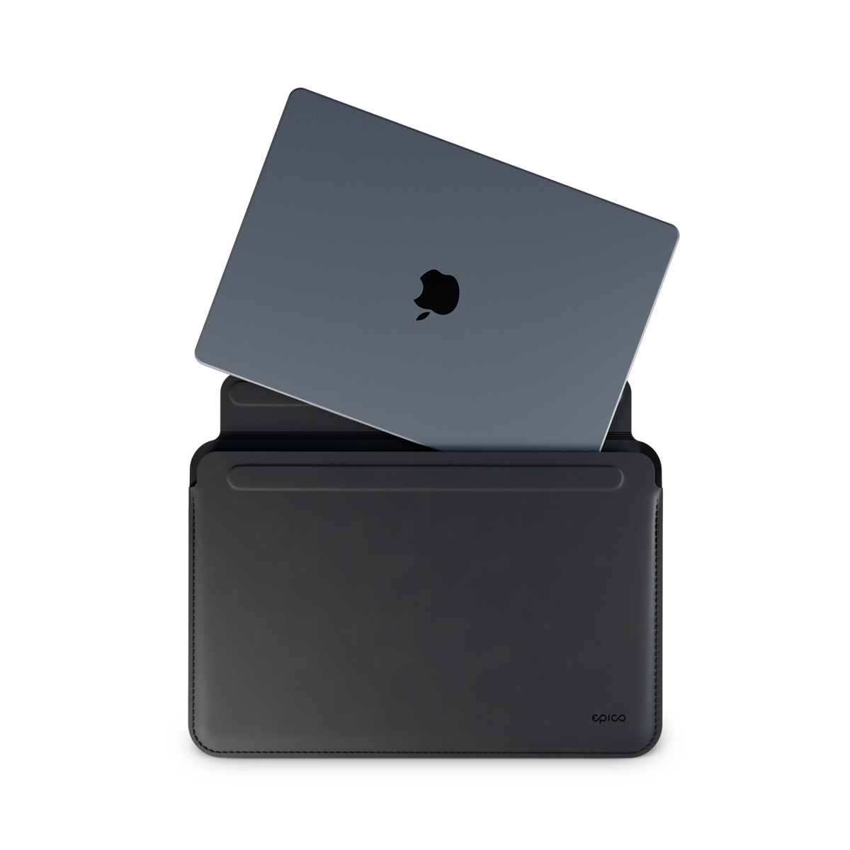Epico Leather Sleeve MacBook Air 15" - černá