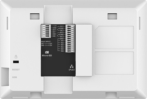 Grandstream GSC3574 SIP interkom a řídicí stanice, 7" dotyk.obrazovka, Wi-Fi 6, BT, 6 SIP účtů, bílý