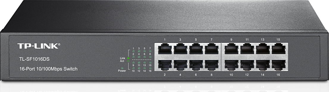TP-Link TL-SF1016DS 16x 10/100Mbps Switch