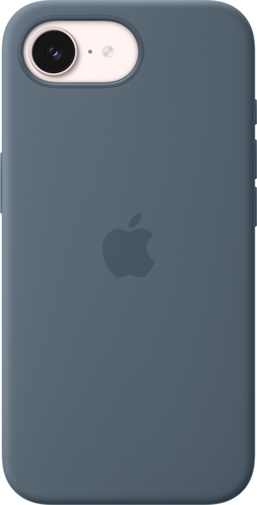 Apple iPhone 17e Silicone Case with MagSafe –Anchor Blue