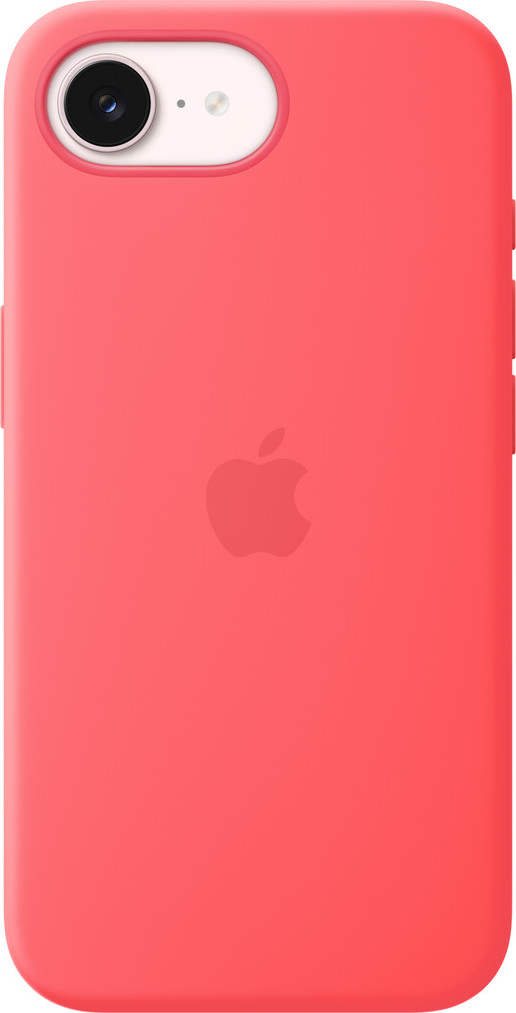 Apple iPhone 17e Silicone Case with MagSafe–Bright Guava